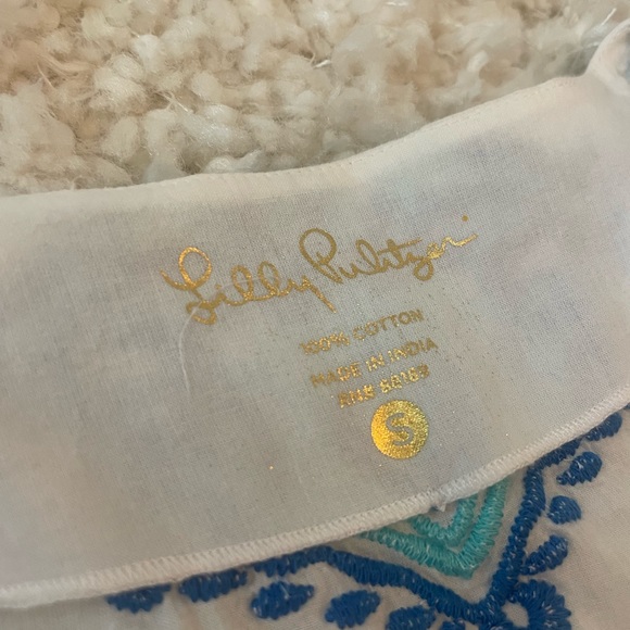 Lilly Pulitzer Embroidered Top - Picture 3 of 3